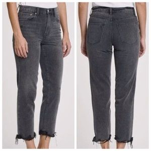 NWT Pistola Presley High Rise Relaxed Roller Jeans Nightfall